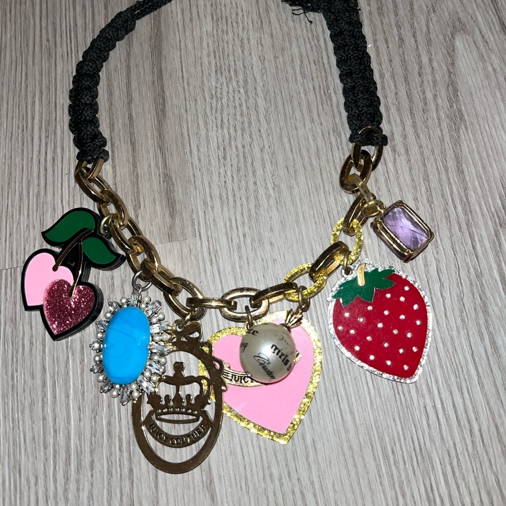 Big Juicy Couture chunky limited edition necklace